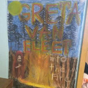 Rock band Greta Van fleet album cover